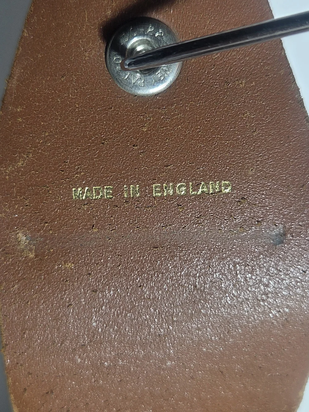 Vintage Bolex Paillard Brown Leather Camera Case - Made in England
